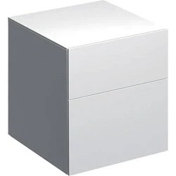 Afbeelding van Geberit Xeno2 zijkast met 2 laden, wit 450 x 510 462