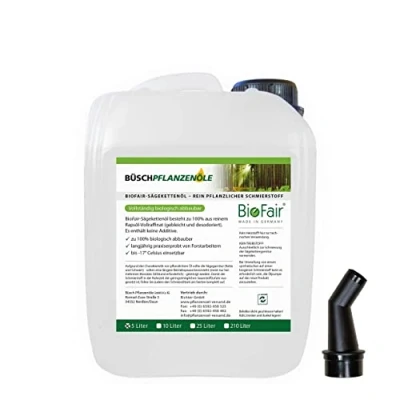 Afbeelding van BioFair Kettingzaagolie (5 liter) 100% zuivere koolzaadolie