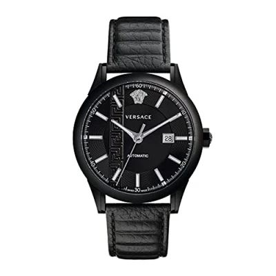Afbeelding van Versace V18030017 horloge mannen Roestvrij Staal zwart