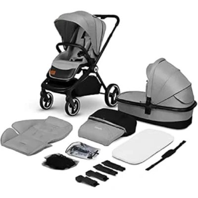 Afbeelding van Lionelo Kinderwagen Mika Grey Graphite