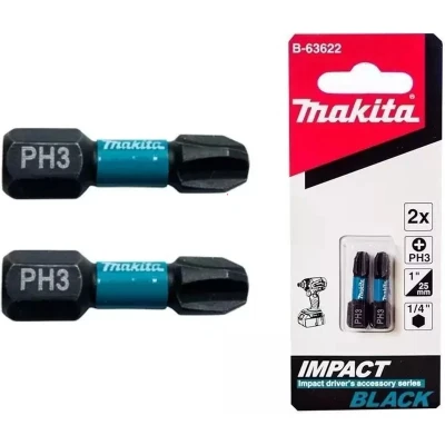 Afbeelding van Makita Slagschroefbit Blk Ph3x25mm B 63622