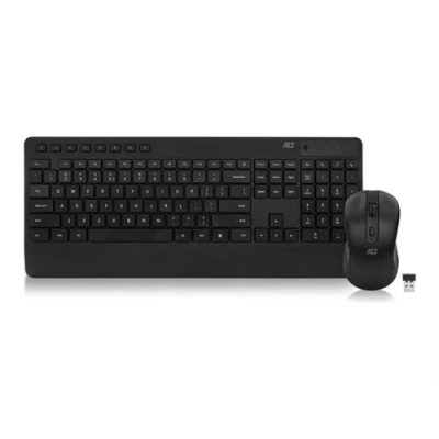 Image de ACT Ensemble clavier et souris clic silencieux full size sans fil 2.4 GHz QWERTY boîte