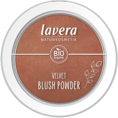 Afbeelding van Lavera Velvet Blush Powder Cashmere Brown 03 Biologische amandelolie en vitamine E, glinsterend, fluweelachtige textuur (1 x 5 g)