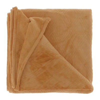 Afbeelding van Unique Living Plaid Auke 150x200cm sandstone