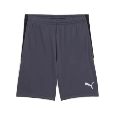 Afbeelding van individualLIGA trainingsshort voor Heren, Grijs/Geel, Maat XL PUMA
