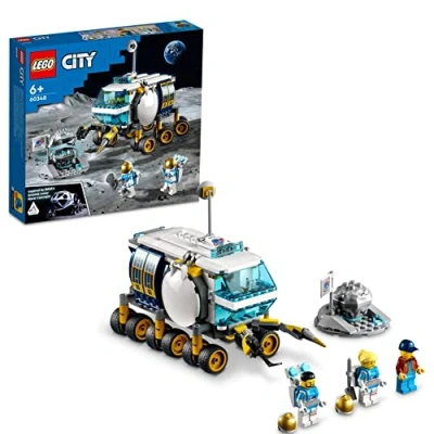 Afbeelding van Lego 60348 City Space Port Maanwagen Geschikt voor Kinderen vanaf 6 jaar 275 Onderdelen 10 x 14 1 cm Ruimtespeelgoed NASA Geïnspireerd
