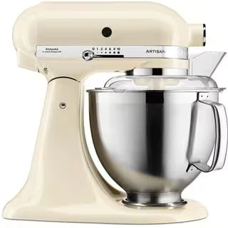 Afbeelding van KitchenAid Artisan Premium Keukenrobot Met Kantelbare Kop 4,8l 5ksm185ps Candy Apple