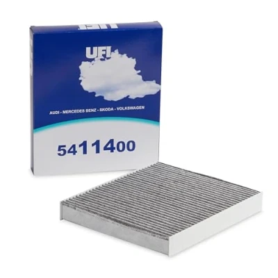Afbeelding van UFI 54.114.00 Interieurfilter Carbon filter 248mm 216mm 32mm SKODA: Fabia 2, 1 Combi, VOLKSWAGEN: Polo V Hatchback, IV Hatchback