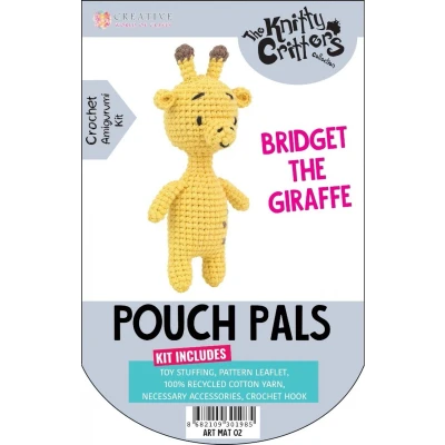 Afbeelding van Knitty Critters Pouch Pals Bridget The Giraffe