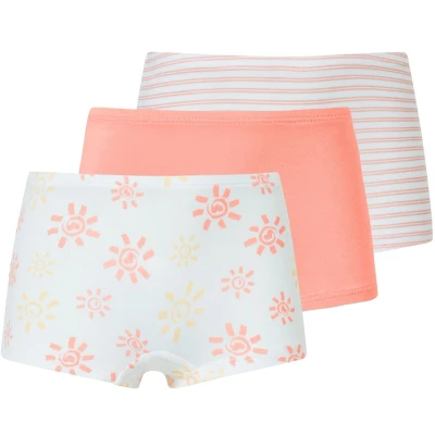 Afbeelding van Schiesser 3PACK Onderbroeken voor kinderen, Maat: 92, Apricot