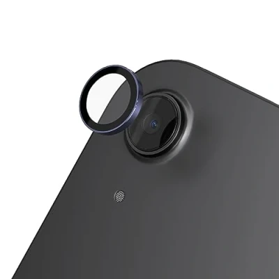 Afbeelding van RHINOSHIELD fotolensbescherming compatibel met [iPad Pro (2018) /Air 4/5/Mini 6] 9H krasbestendig gehard glas dunne geanodiseerde aluminium rand paars