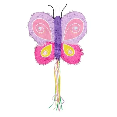 Image de Pinata en forme de papillon 48x48 cm chaque