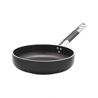 Afbeelding van KOEKENPAN 20CM 5MMDIK AL BLACK H4,5CM INDUCTIE AGNELLI