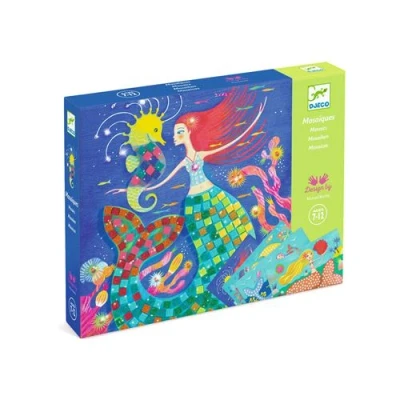 Image de Kit créatif Djeco Mosaïque Le chant des sirenes