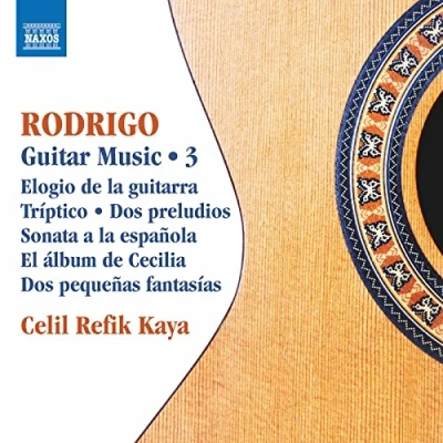 Afbeelding van Celil Refik Kaya Guitar Music, Vol. 3 (CD)