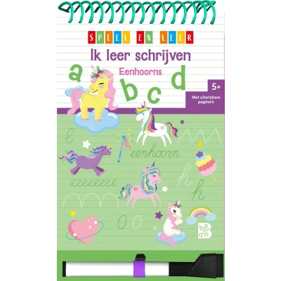 Afbeelding van Ik leer schrijven Eenhoorns