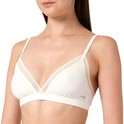 Afbeelding van sloggi GO Ribbed Bralette Dames Beha Maat S