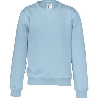 Afbeelding van Cottover SWEATER CREW NECK KID GOTS GECERTIFICEERD 141015 Lichtblauw