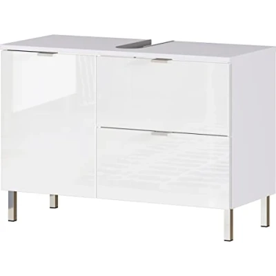 Afbeelding van Germania Wastafelonderkast GW Mauresa 34x60x56 cm wit