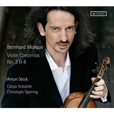 Afbeelding van Anton Steck, L&#039;arpa Festante, Christoph Spering Molique: Violin Concertos No.3 &amp; 6 (CD)