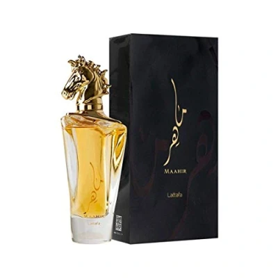 Afbeelding van Lattafa Maahir Eau de Parfum verstuiver, 100 ml, met geschenkzakje