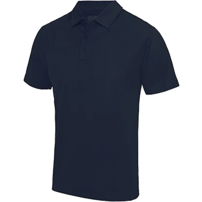 Afbeelding van Herenpolo &#039;Cool Polyester&#039; korte mouwen Navy S