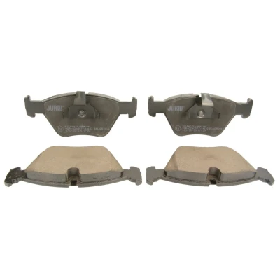 Afbeelding van Jurid 571880JC Remblokkenset White Low Dust Keramiek Geschikt voor slijtage waarschuwingscontact BMW: 5 Saloon, Touring