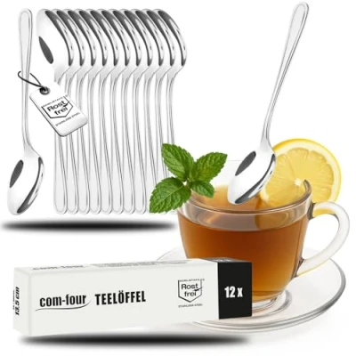 Afbeelding van roestvrijstalen barlepels longdrinklepels lange lepels voor latte macchiato ijslepels cocktaillepels