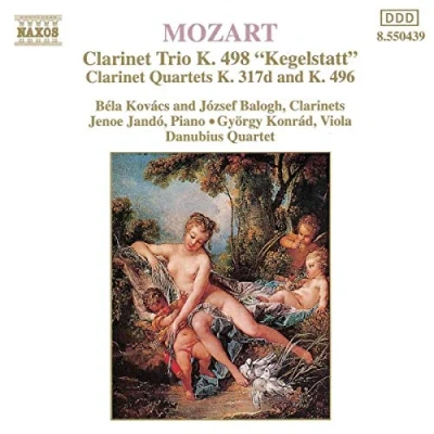 Afbeelding van Danubius String Quartet Clarinet Trio/Clarinet Quartets (CD)