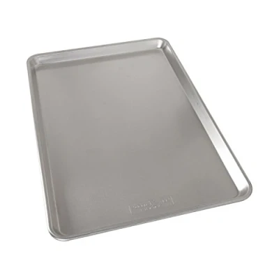 Afbeelding van Nordic Ware Natuurlijk aluminium groot commercieel bakkersblad