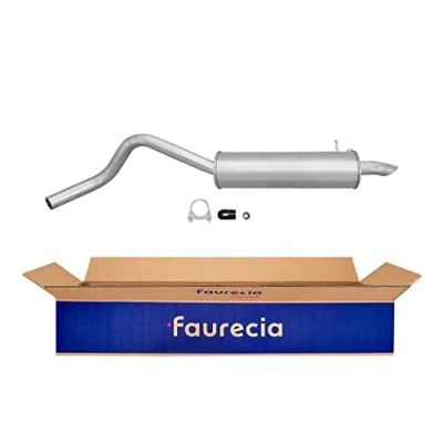 Afbeelding van HELLA 8LD 366 034 411 Einddemper Achter Met aanbouwdelen