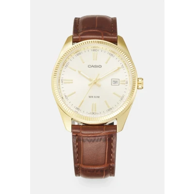 Afbeelding van Casio Unisex Horloge goldcoloured, Maat: One Size, Gold coloured