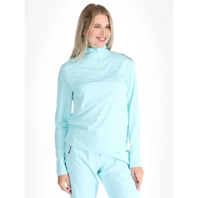 Afbeelding van Dare2B Lowline II Couche intermédiaire légère pour femme avec tissu stretch recyclé Ilus Core, parfait le ski, snowboard et les sports d&#039;hiver