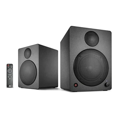 Afbeelding van Wavemaster Actieve monitorluidspreker (Actief, Paar, 1x 50 W), Monitorluidspreker, Zwart