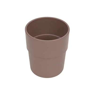 Image de LÄSSIG Gobelet Tasse vaisselle pour enfants sans mélamine, BPA, lave et micro ondes/Mug PP/Cellulose Uni choco
