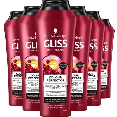 Afbeelding van 6x Gliss Shampoo Color Protect &amp; Shine 250 ml