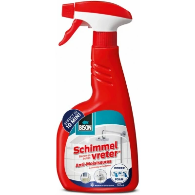 Afbeelding van 3x Bison Schimmelvreter Flacon Foam &amp; Spray 500 ml