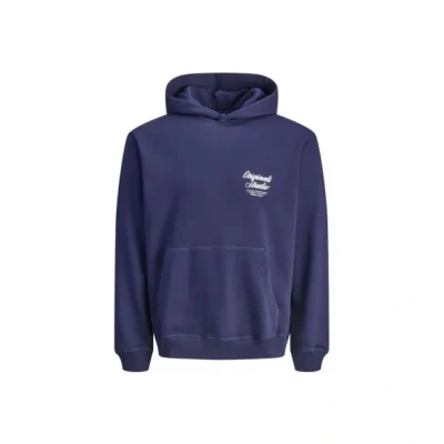 Afbeelding van Jack &amp; Jones Junior Jornorrebro TYPO BACK HOOD Hoodie voor kinderen, Maat: 128, Ocean cavern