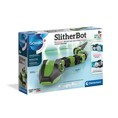 Afbeelding van Clementoni 59212 Galileo Robotics SlitherBot, Science &amp; robot, mechanisch speelgoed in slangenvorm, robotiek voor kinderen vanaf 8 jaar