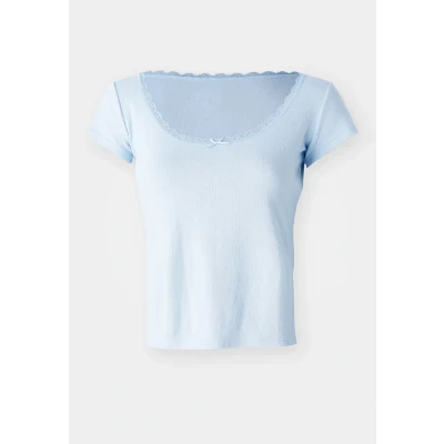 Afbeelding van Hunkemöller Pointelle Top Blauw XS