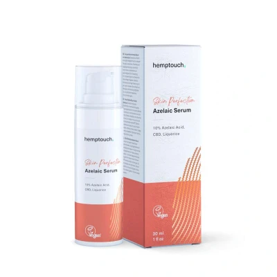 Afbeelding van Hemptouch Skin perfection azelaic acid serum met CBD Azelaïnezuur Alle Huidtypen 30 ml