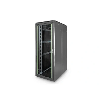 Afbeelding van Digitus DN 19 42U 8/12 1B 19inch patchkast (b x h d) 800 2053 1200 mm 42 HE Zwart, Zwart (RAL 9005)