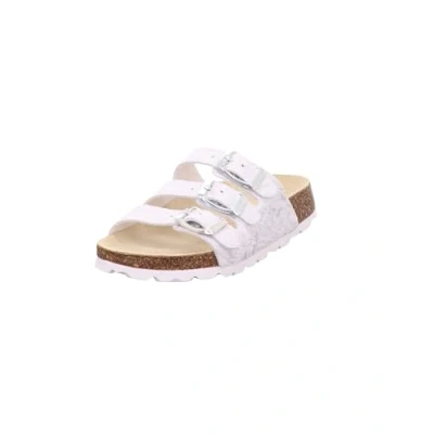 Afbeelding van Superfit Fussbettpantoffel Pantoffels Meisjes, Wit (White/Silver 9010), 25 EU