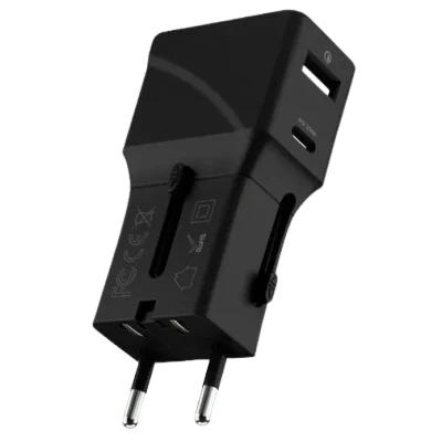 Image de Rollingsquare Pocket Travel Adaptateur Noir