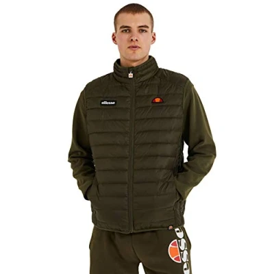 Afbeelding van Ellesse Bardy Gilet Bodywarmer, Heren, Maat: XL, Khaki