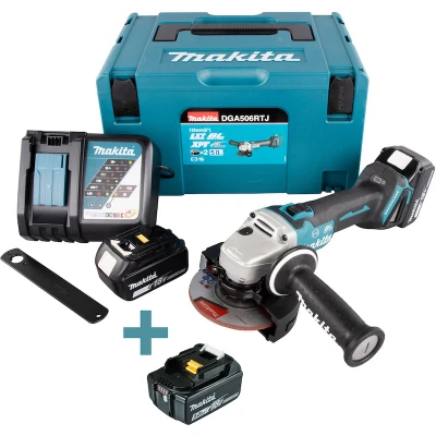 Afbeelding van Makita 18 V Haakse Slijper 125 Mm DGA506RTJ