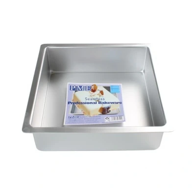 Afbeelding van Taartpan PME Vierkant 10x10x7,5 cm
