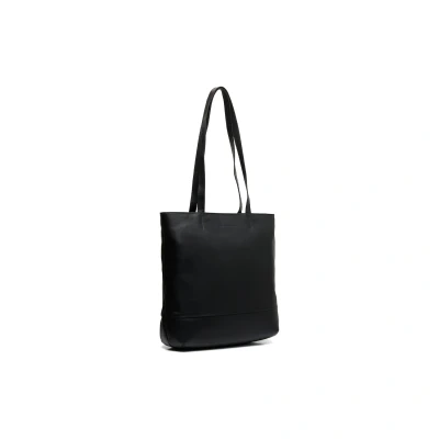 Afbeelding van The Chesterfield Brand Leren Shopper Zwart Emilia
