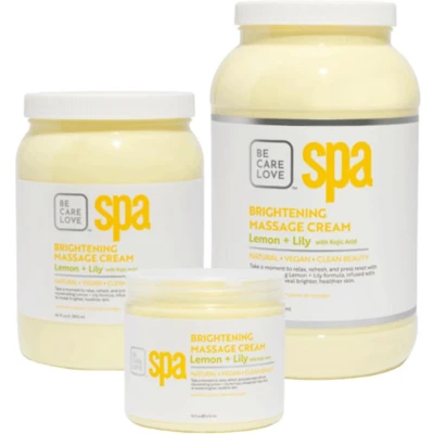Afbeelding van BCL SPA Massage Cream Lemon+Lily 473 ml