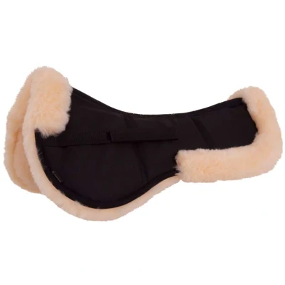 Afbeelding van BR Onderleg schapenvacht verstel neopreen Zwart/Naturel Full